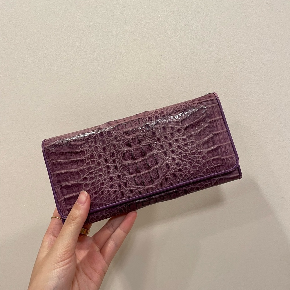 River Crocodilian wallet